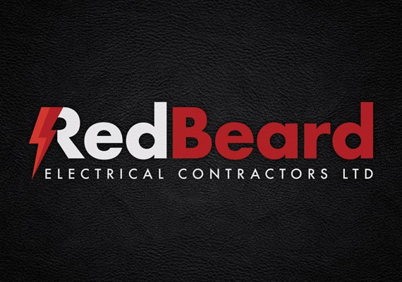Manchester based Red Beard is a newly formed electrical contractors, they required a simple but distinctive logo which hinted at the name and line of business. After seeing a few design concepts they decided with the electricity R design.